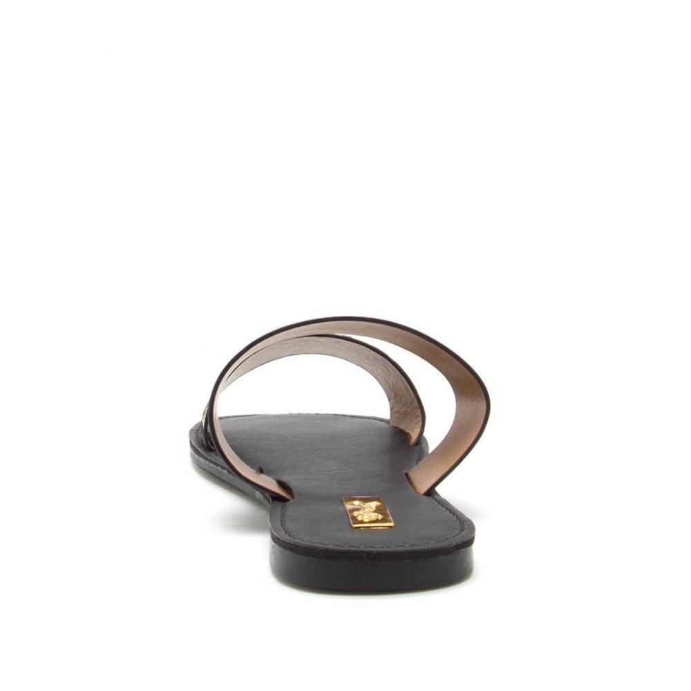 Tan Black Leopard Two Bands Slide - Picture 4 of 4